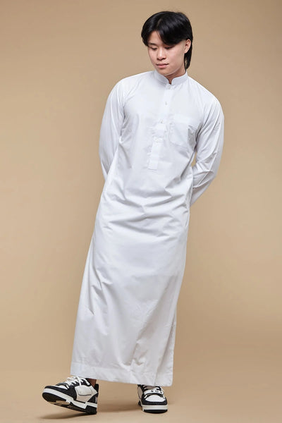 mens white jubba