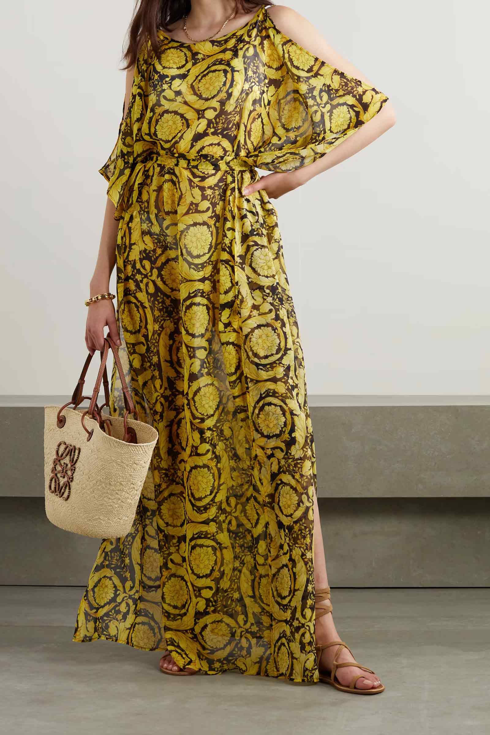 KAFTAN WITH BUTTON UP SLEEVES DIARIES FROM A VILLA