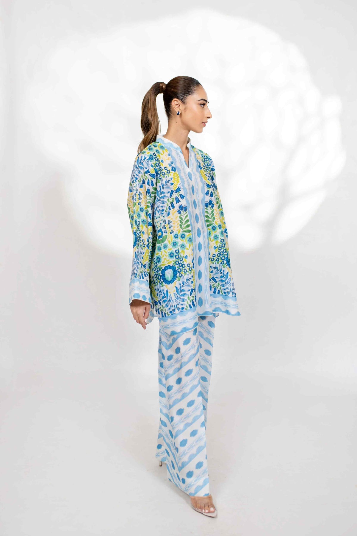 Pakistani Co Ord Sets: Aesthetics with a Modern Twist (Jade) - Kaftan.ae