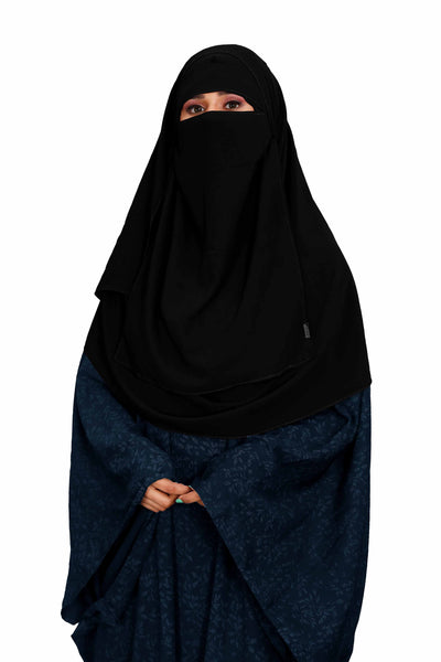  Black Color Hijab perfect for versatile modest fashion