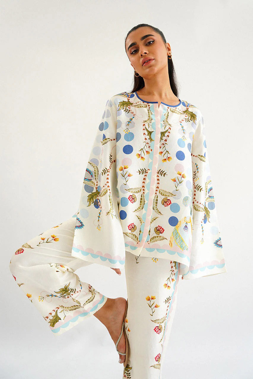 Pakistani Co Ord Set for Women: Style and Comfort (Zahra) - Kaftan.ae